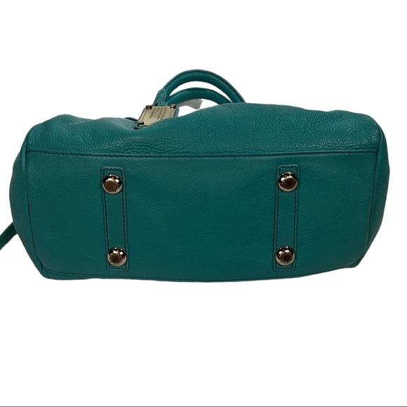 MARC BY MARC JACOBS CLASSIC Q GROOVEE LEATHER, Turquoise blue bag - Picture 9 of 16